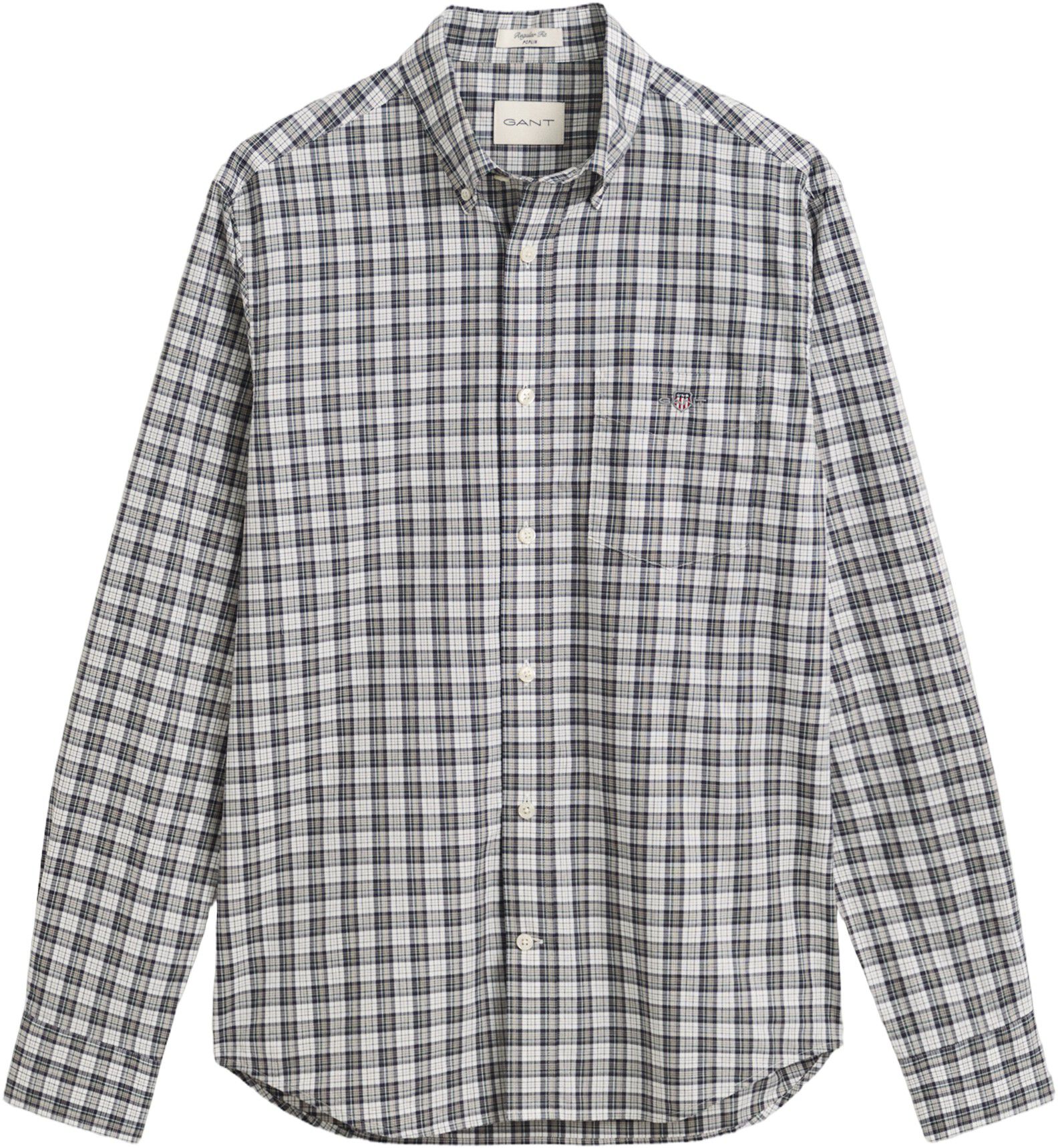 REG POPLIN CHECK SHIRT