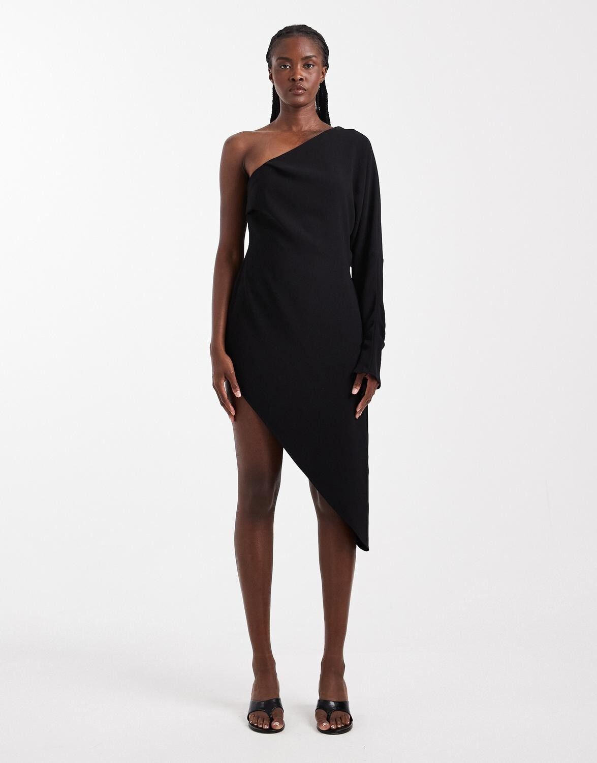Tsoline One Shoulder Ls Tunic Wvn
