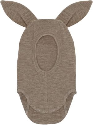 Balaclava Ears Wool Rib