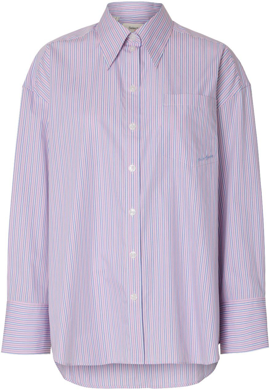 Slfhotel Amour Oversize Ls  Shirt B