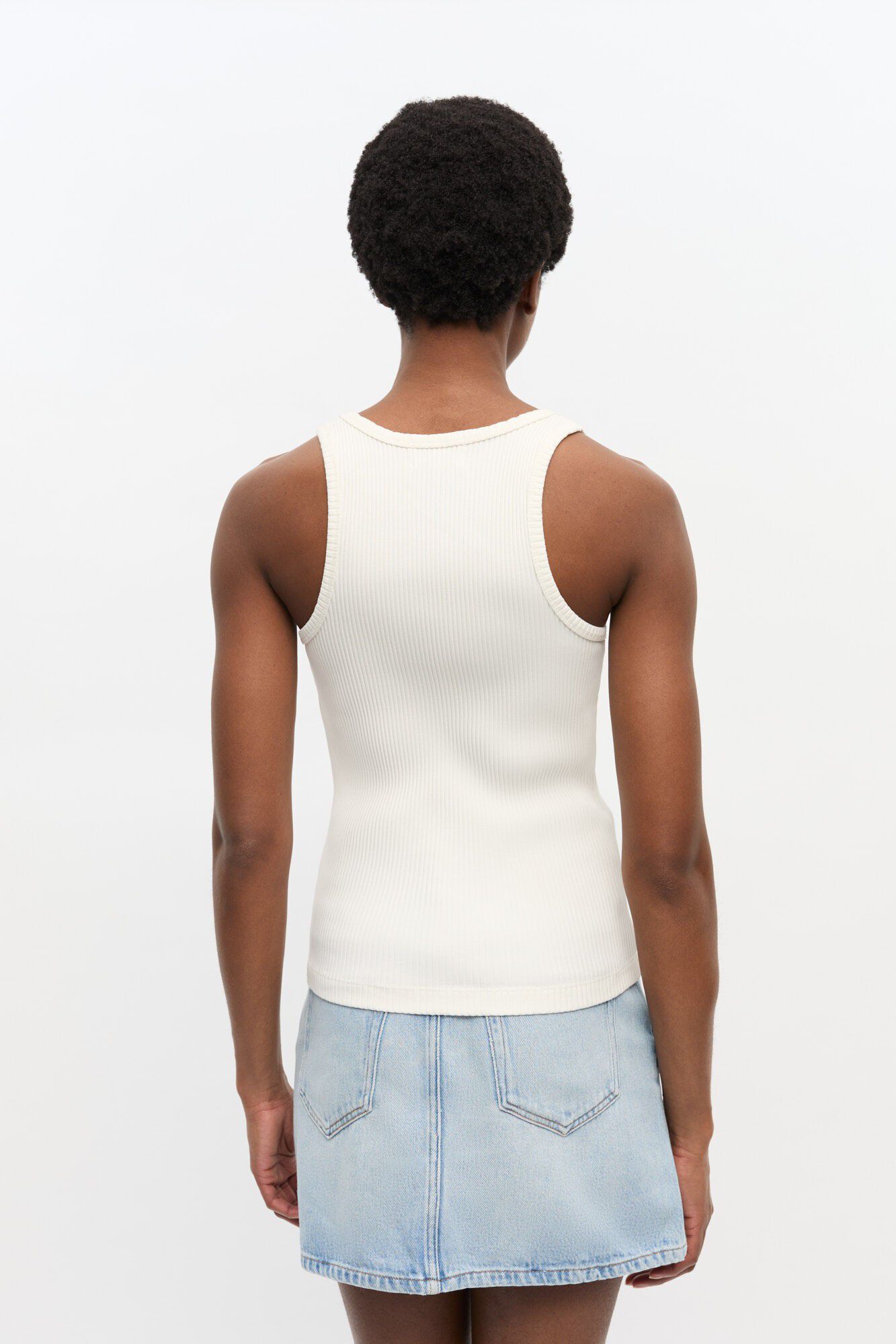 Heavy Rib Jersey Tank Top