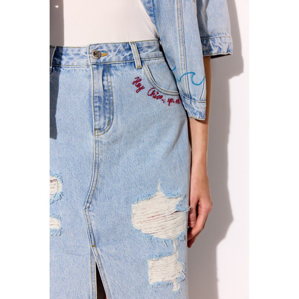 Kenna Denim Skirt