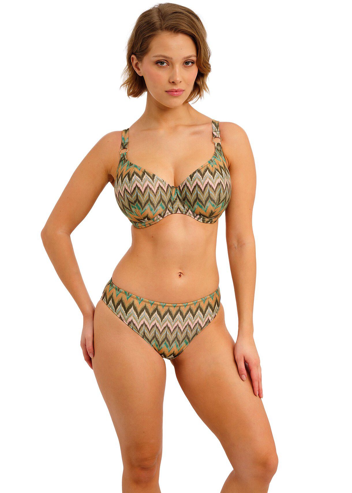 ARIZONA WAVE UW PLUNGE BIKINI TOP