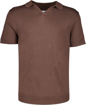 Ecovero S/S v-neck polo