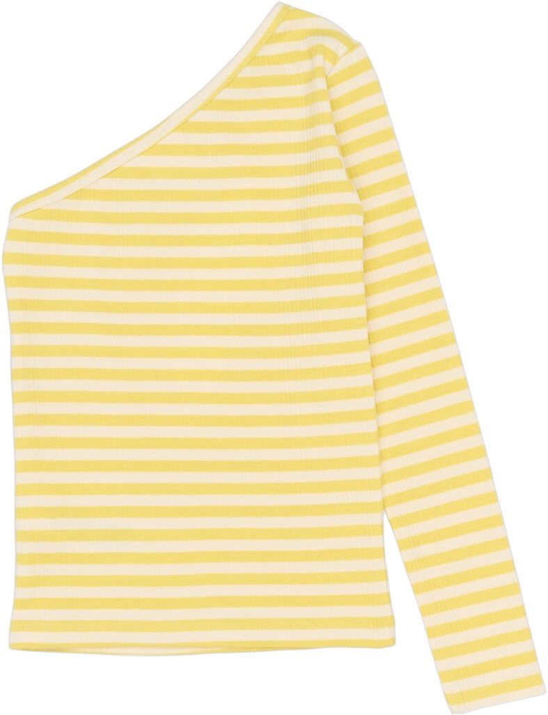 TNMoore One Shoulder L_S Rib Tee