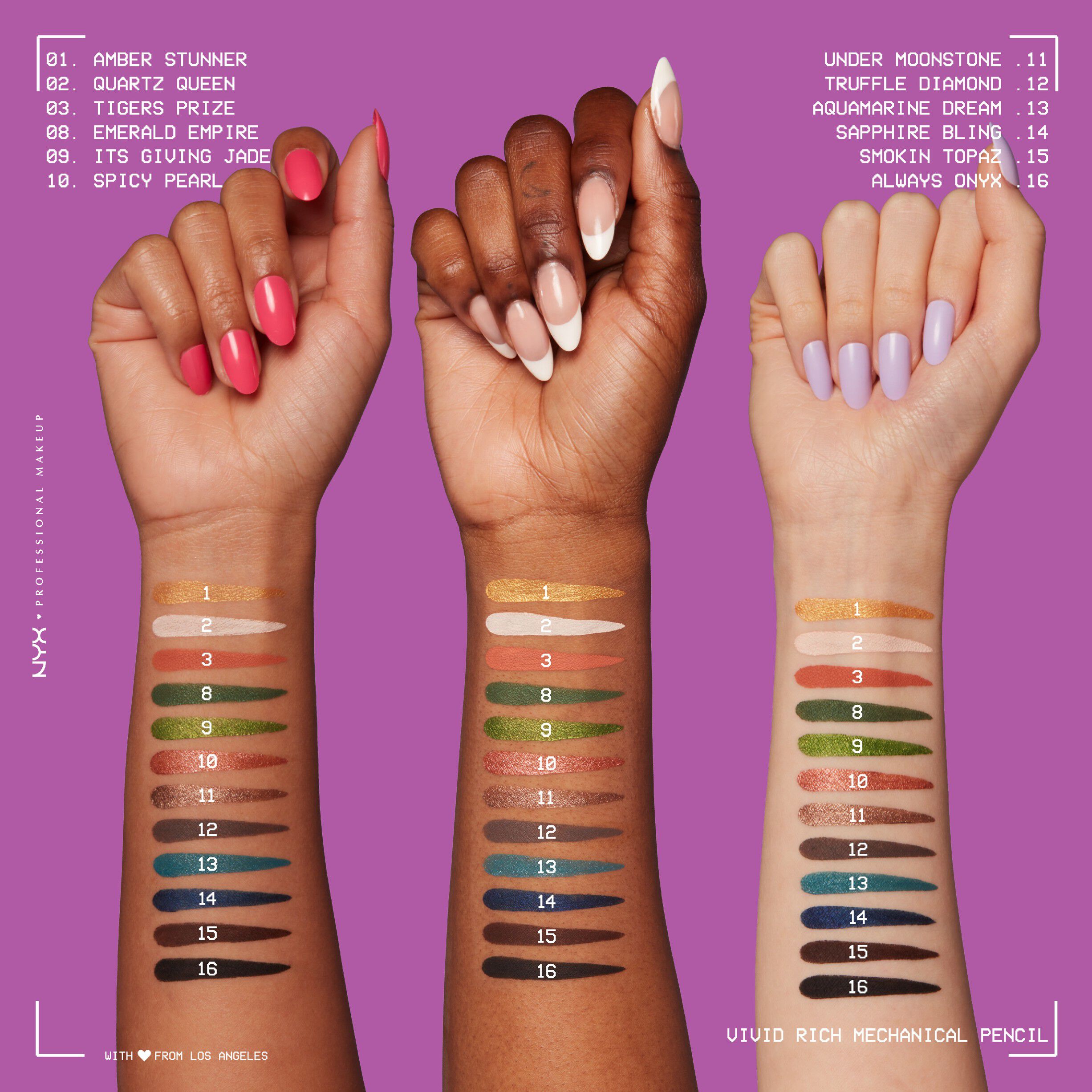 Vivid Rich Mechanical Liner