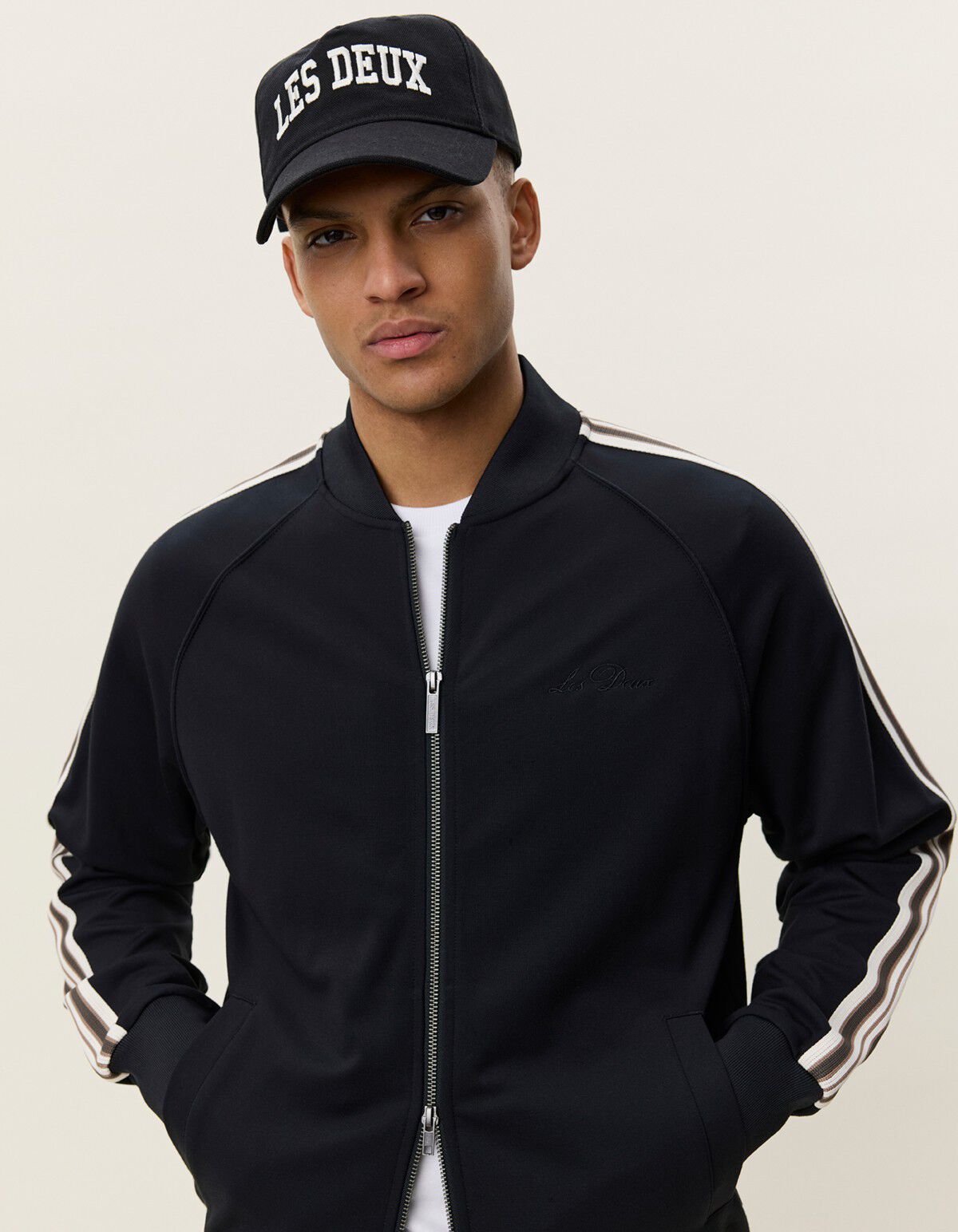 Signature Rib Tape Track Jacket