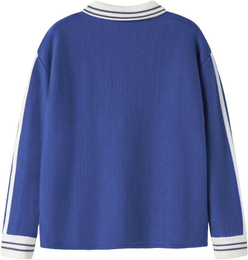 Nkmnima Ls Loose Polo Knit