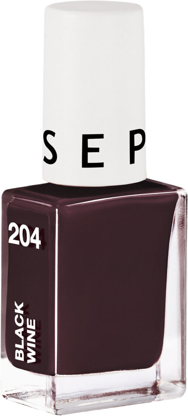 NEW NAIL POLISH-24 204 BLACK WINE