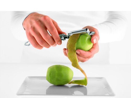 Tomatskalare/kiwiskalare 20 cm St&aring;l