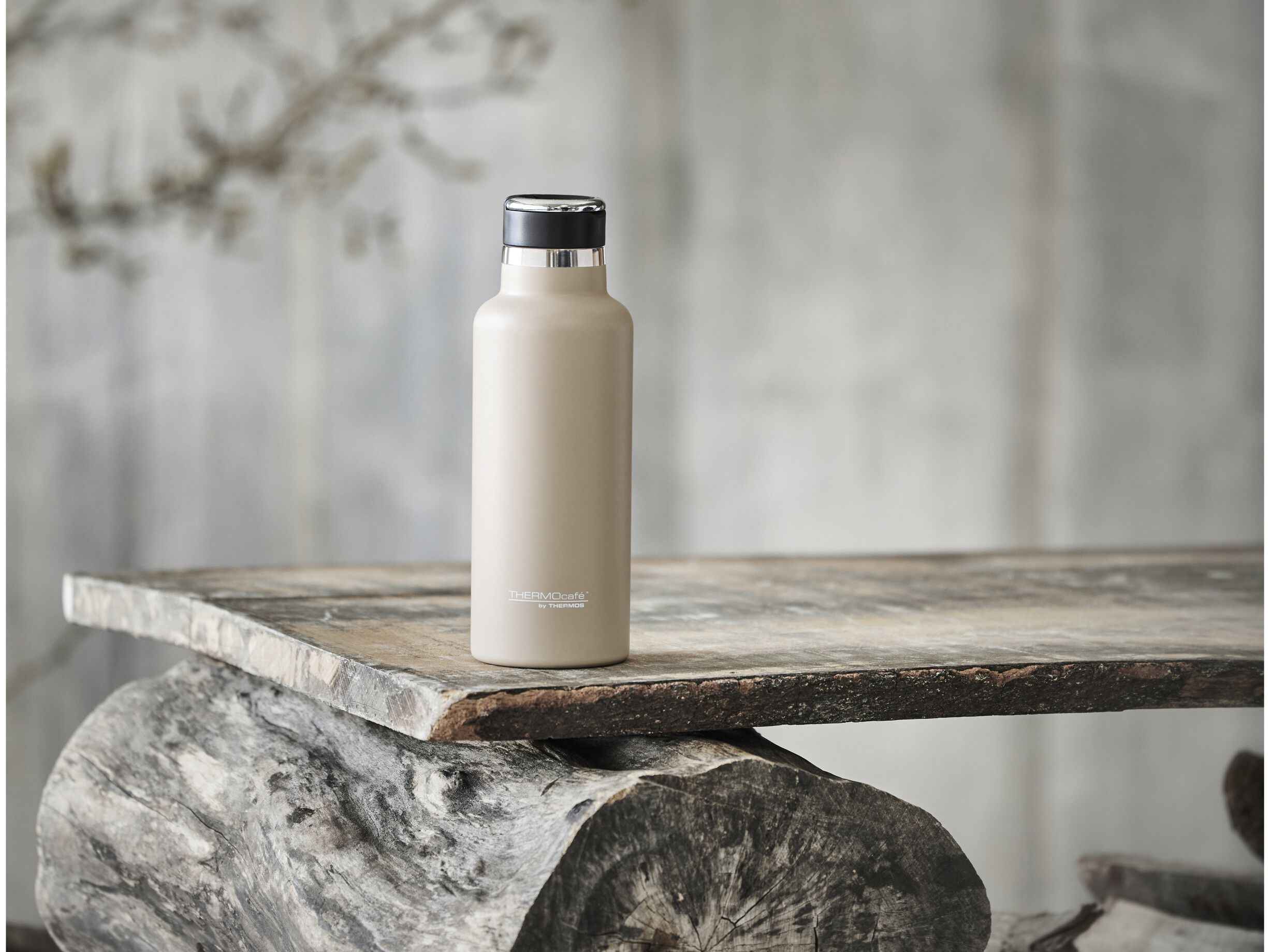 Termosflaska Hydration 600 ml Beige