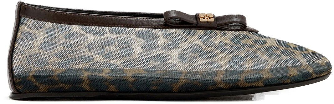Jenny Ballerina Printed Mesh Bow