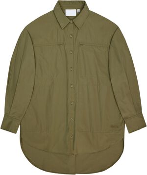 Light Woven Long Sleeve W Shirt