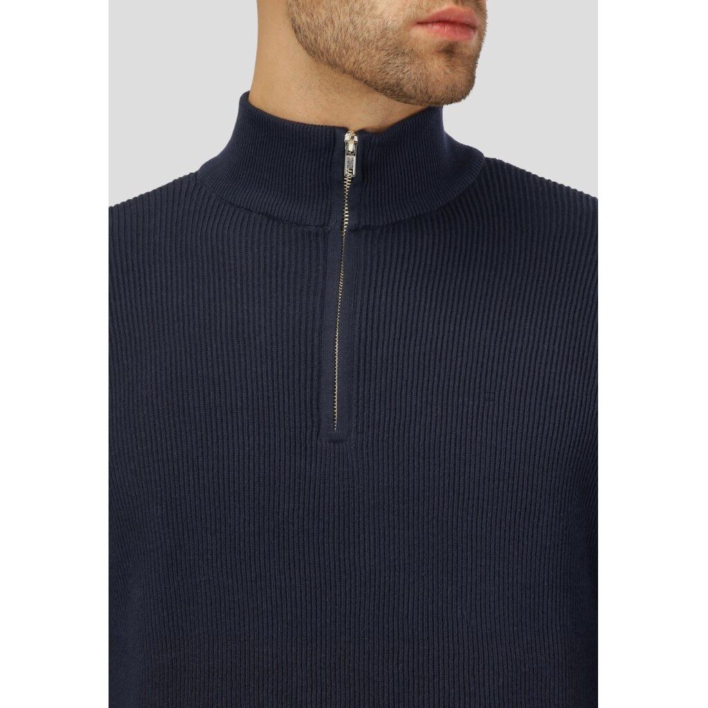 Mario half-zip knit