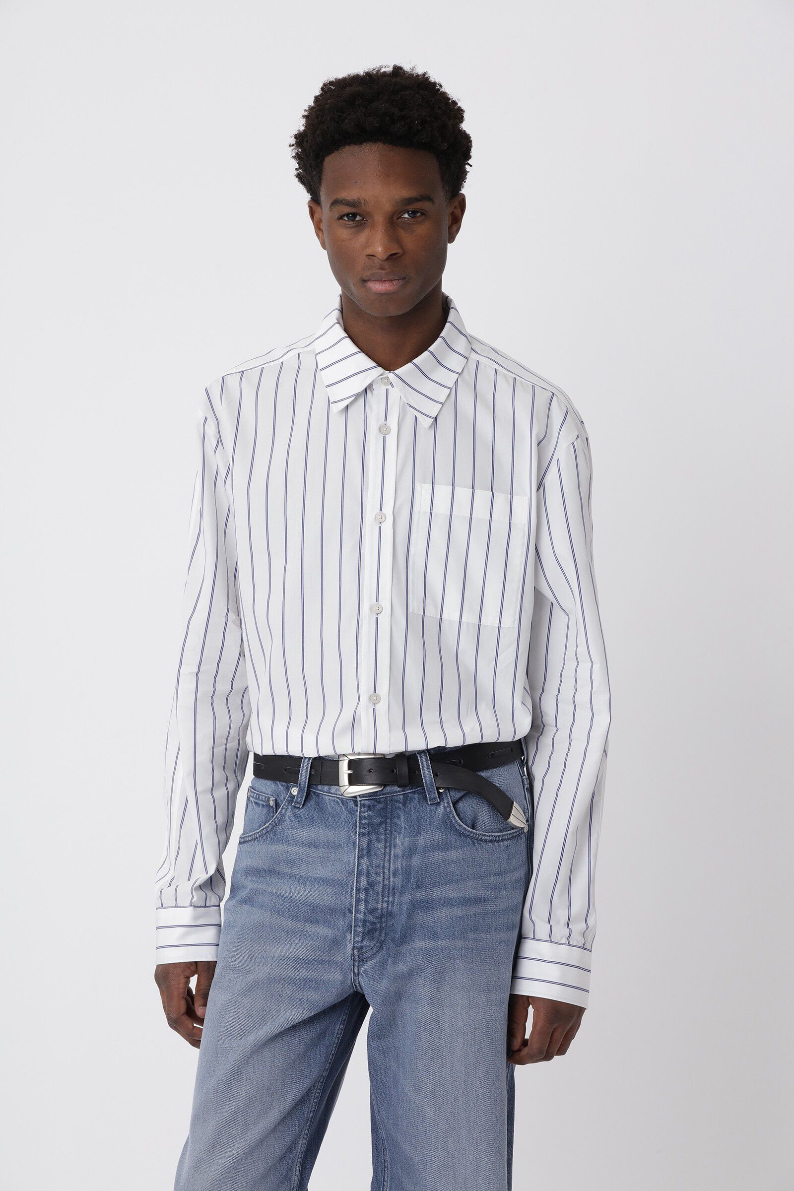 Knox Stripe Panel Shirt