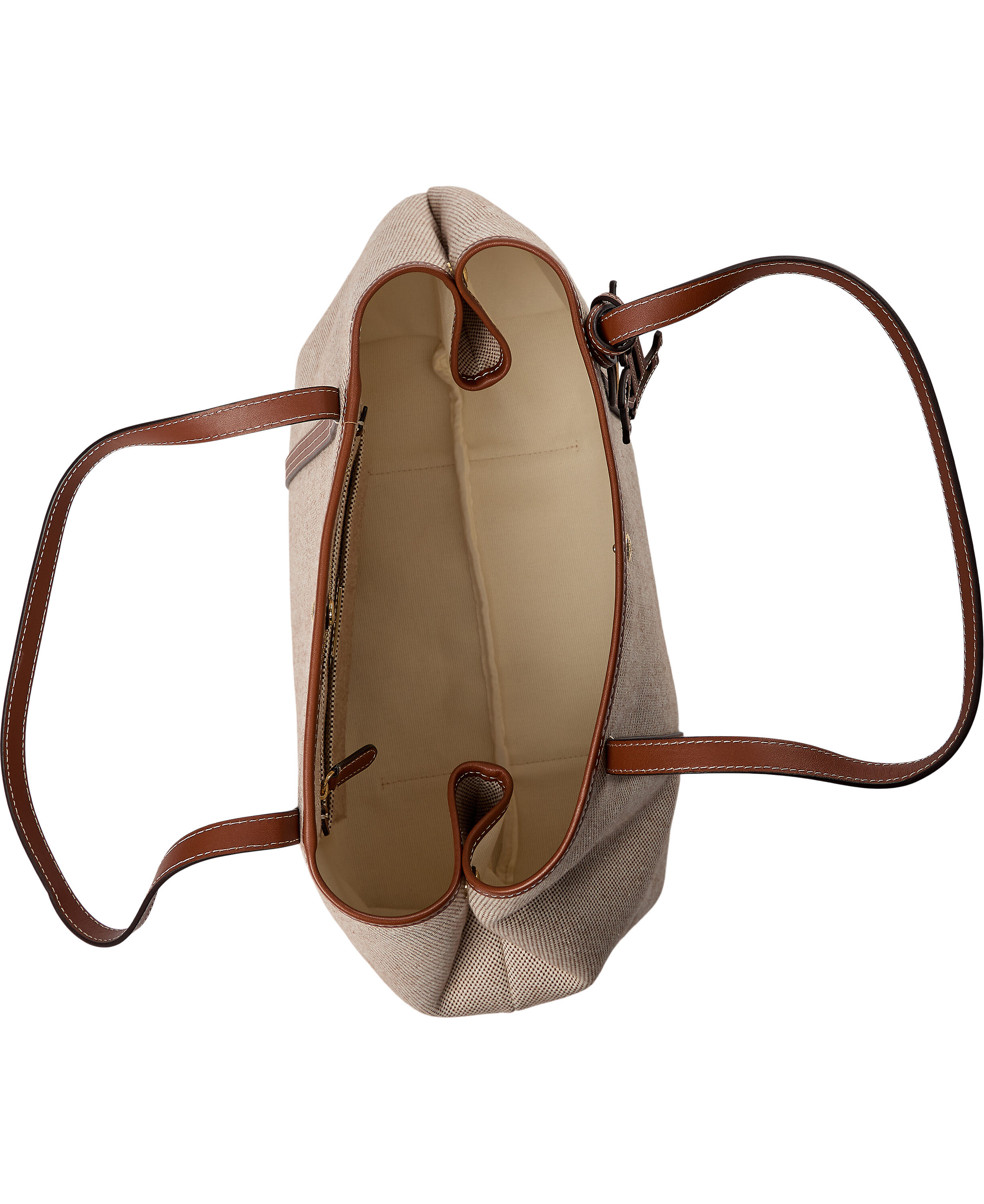 Canvas & Leather Large Emerie Tote