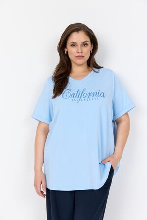 WA-SABINA 81 T-shirt Lysebl&aring;