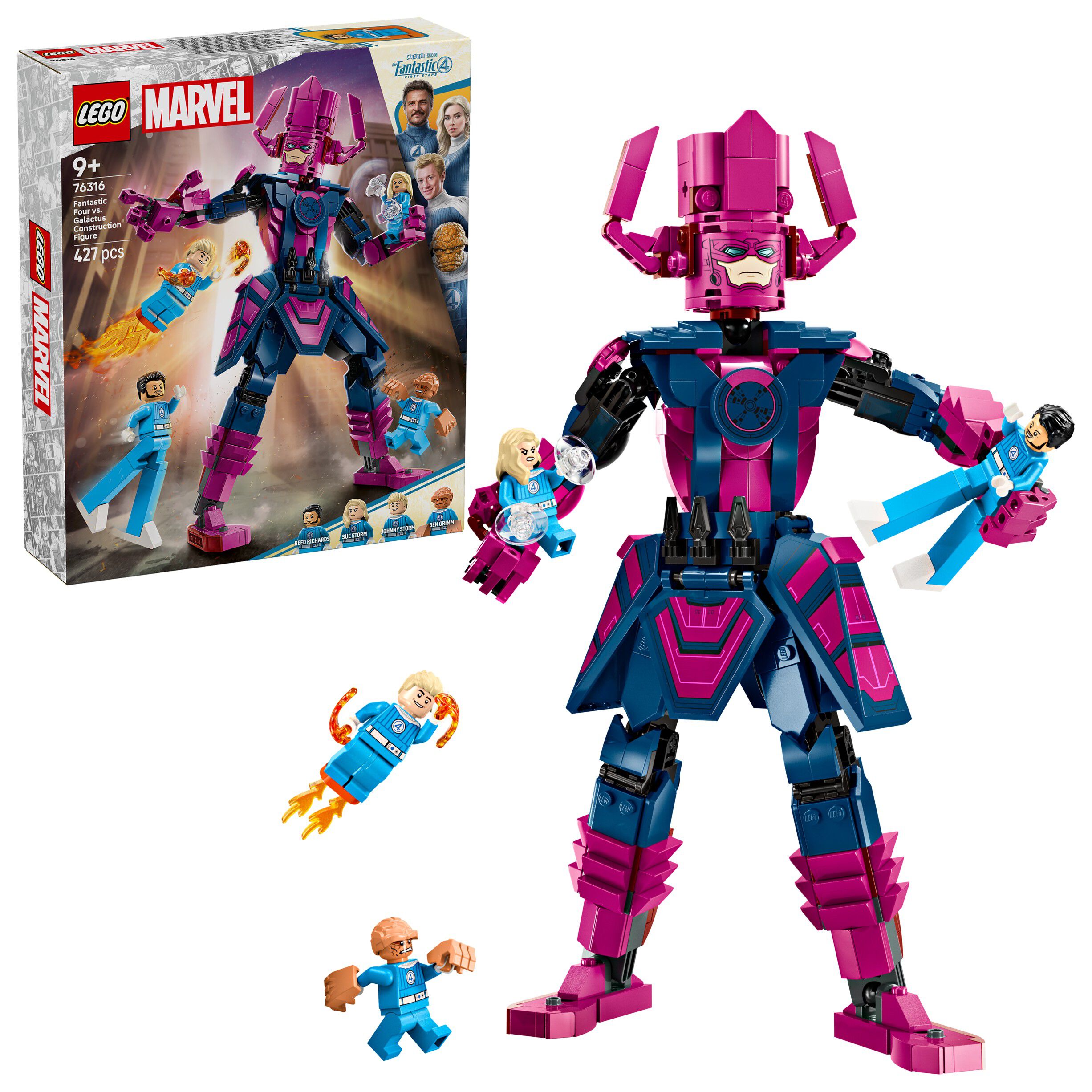 Fantastic Four mod Galactus-byggefigur 76316