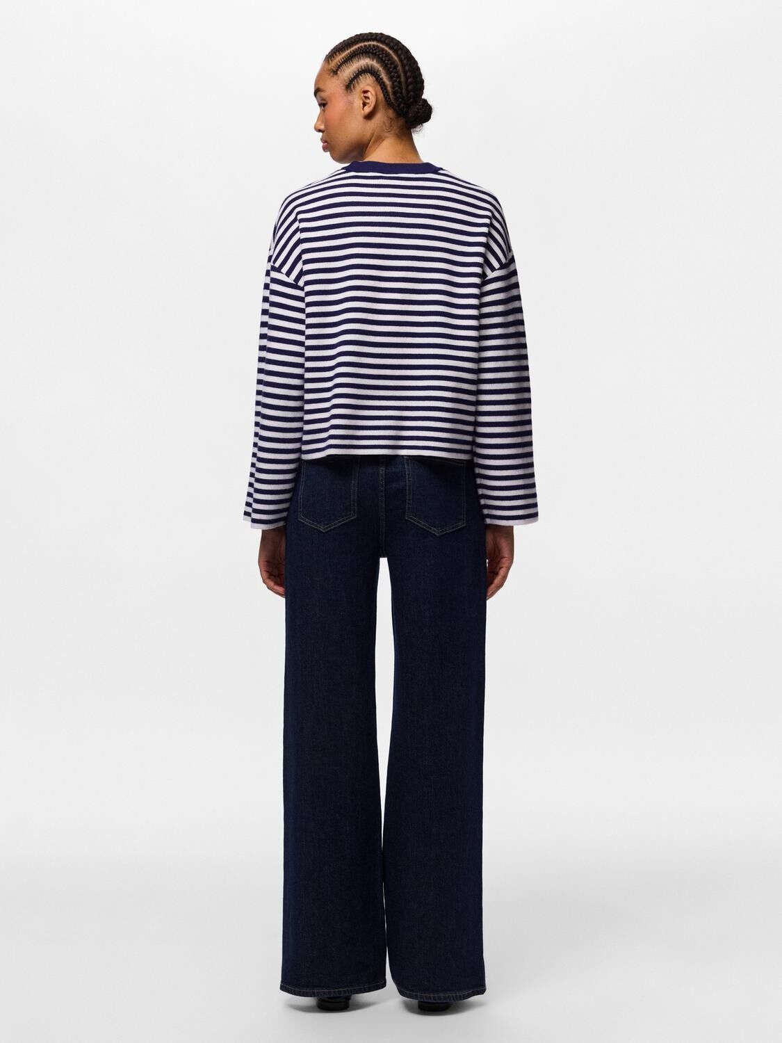 Pcjassy Ls O-Neck Knit Noos Bc