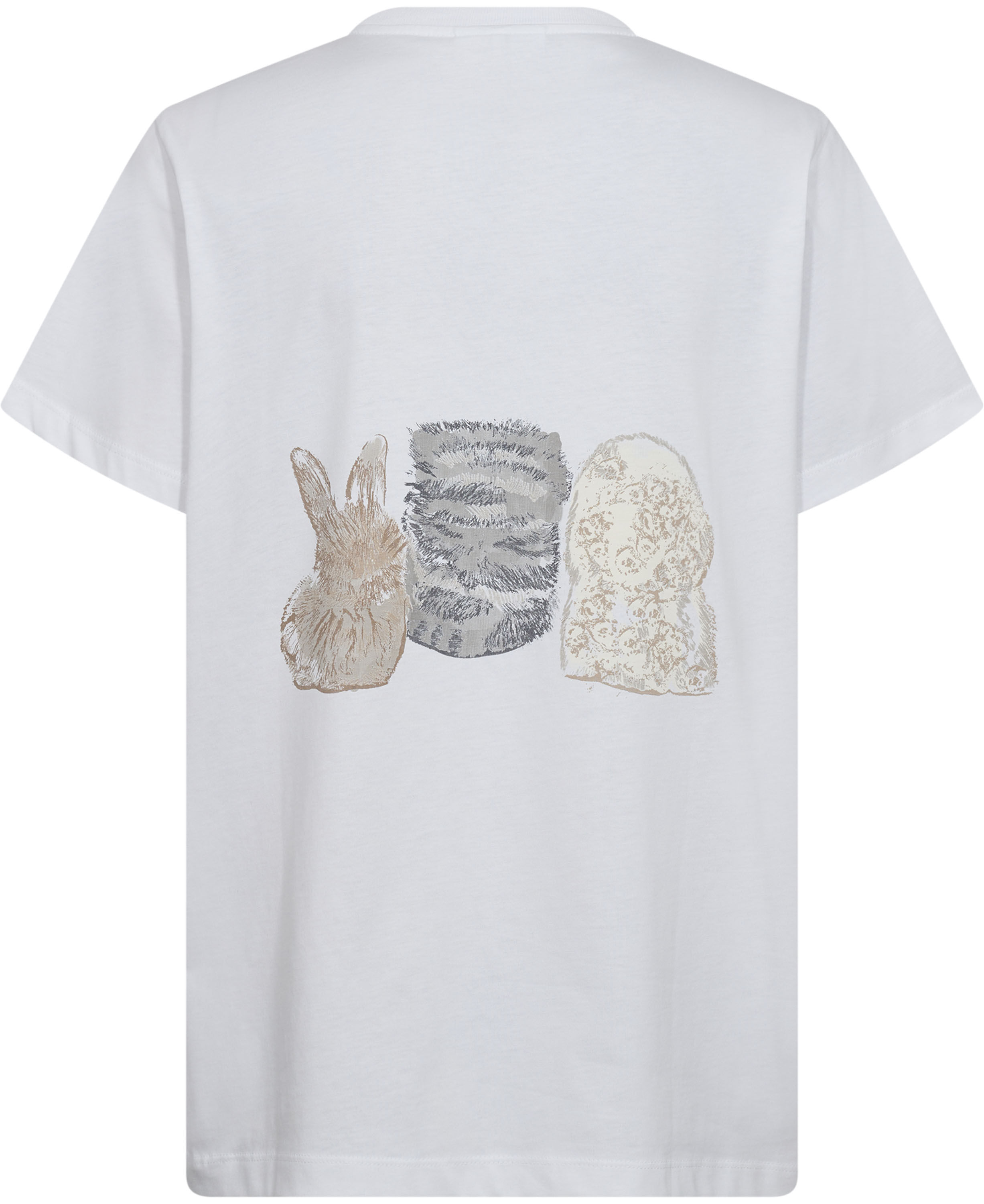 Basic Cotton Jersey Cute Animals