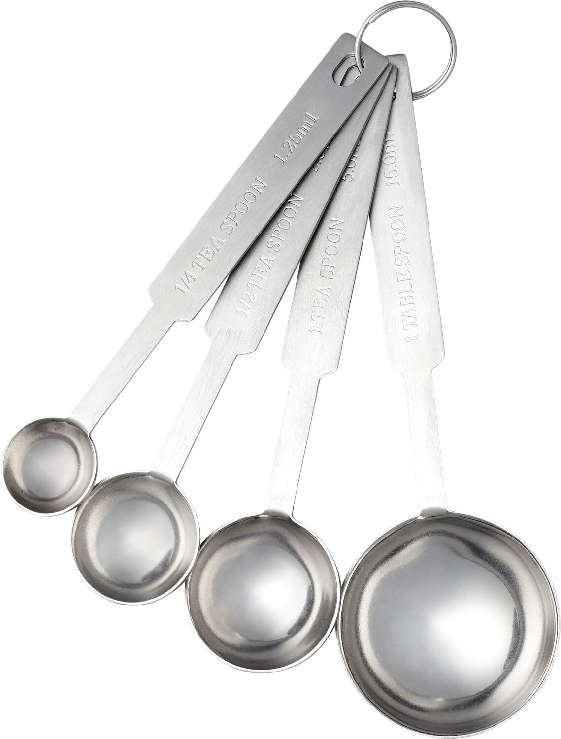 M&aring;ttsats 4 st st&aring;l Blomsterber