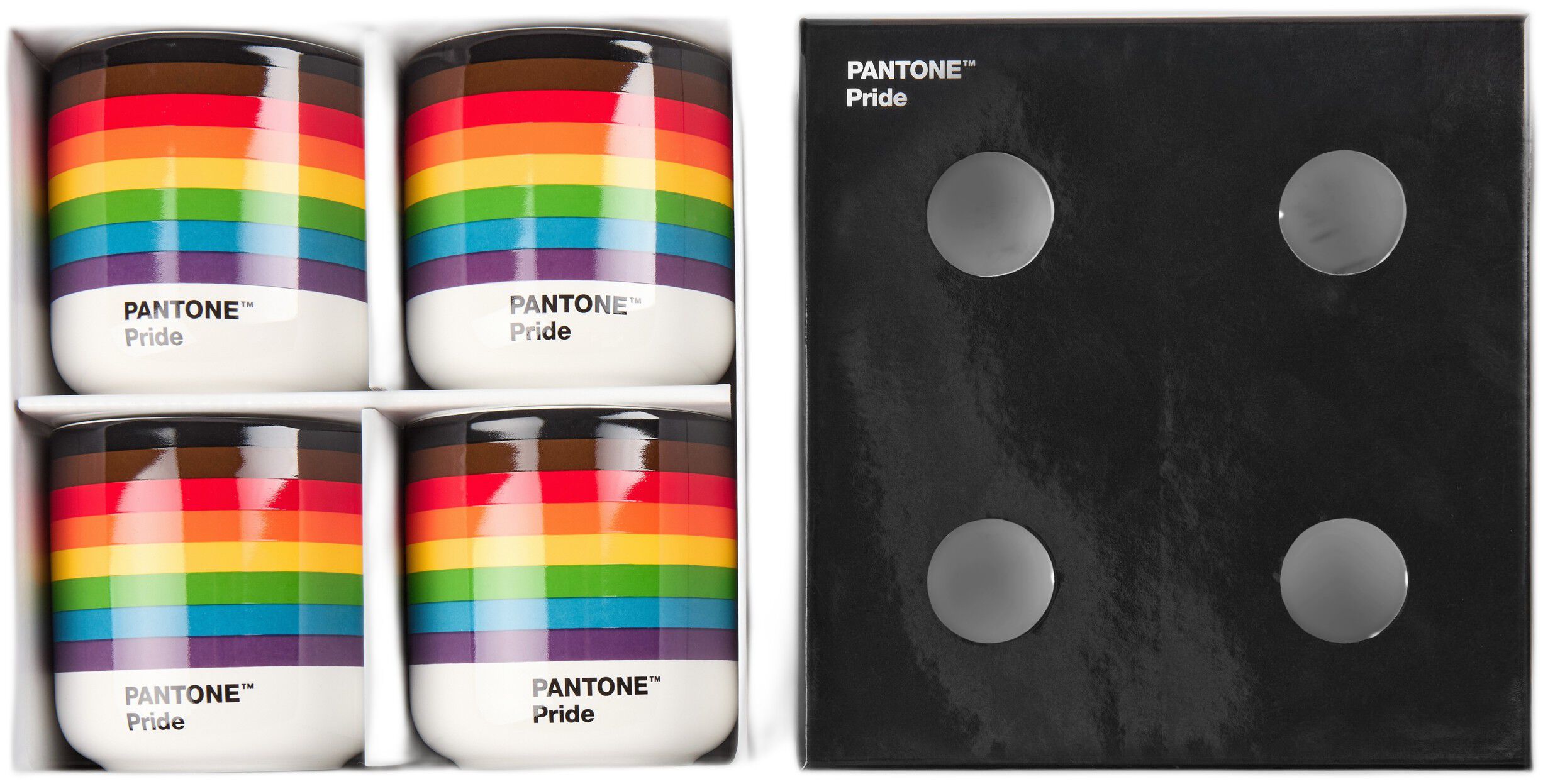 Pantone CORTADO THERMO CUP Pride Gift Box Set Of 4 Pcs.