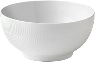 White Fluted sk&aring;l 3,1 L / 24 cm