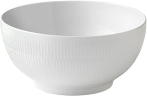 White Fluted skål 3,1 L / 24 cm