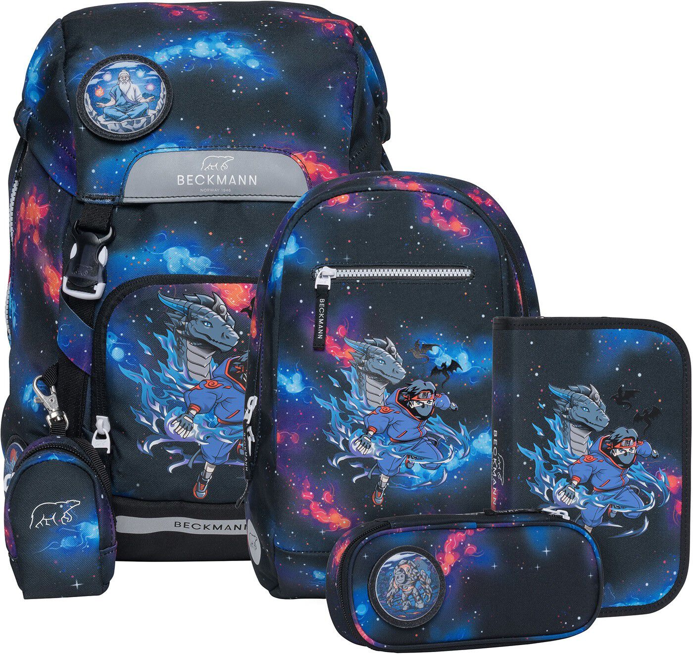 Beckmann Classic Skoletaskes&aelig;t