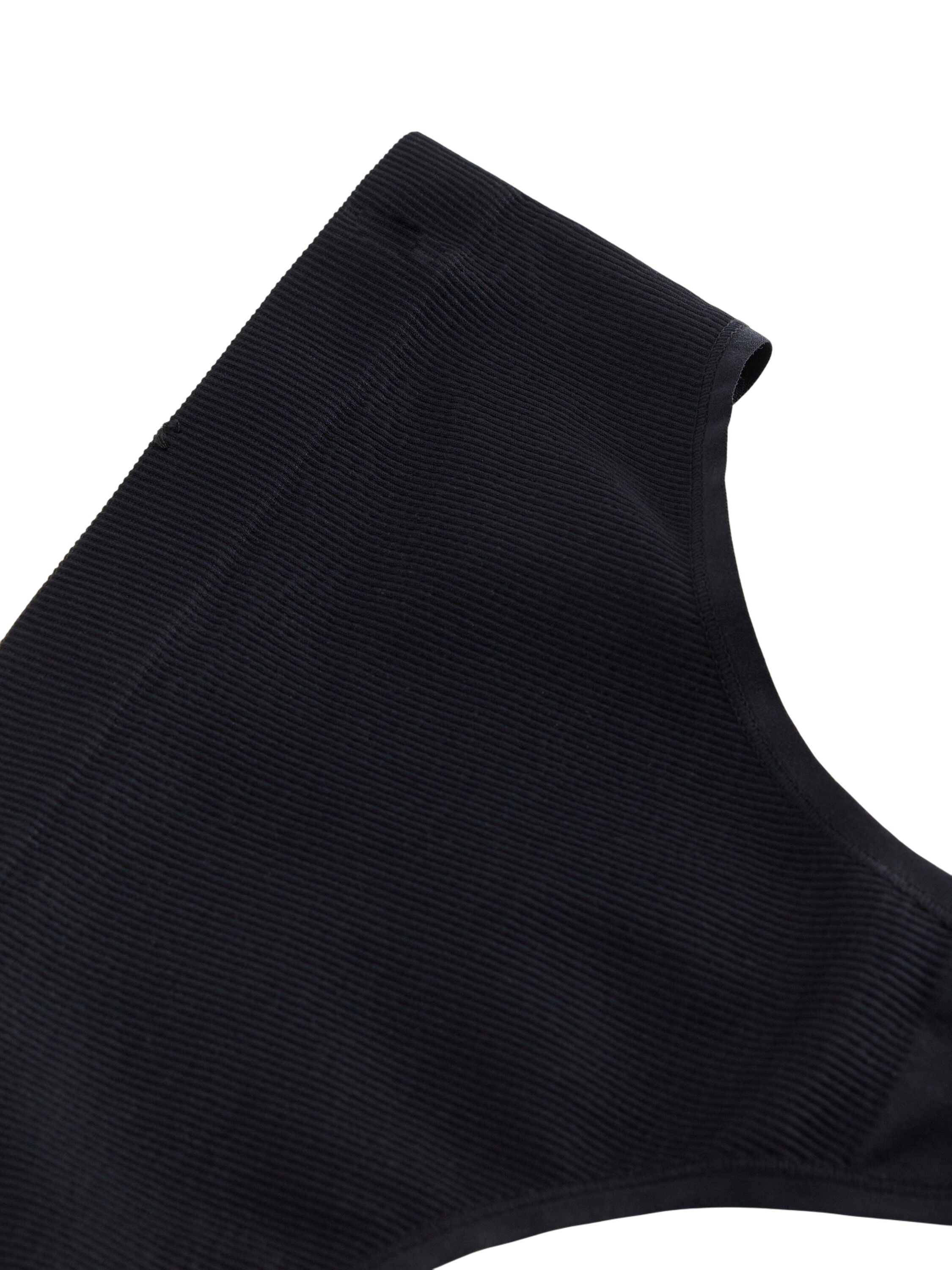 Ribbade string utan s&ouml;mmar med h&ouml;g midja