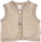 Woolly fleece vest