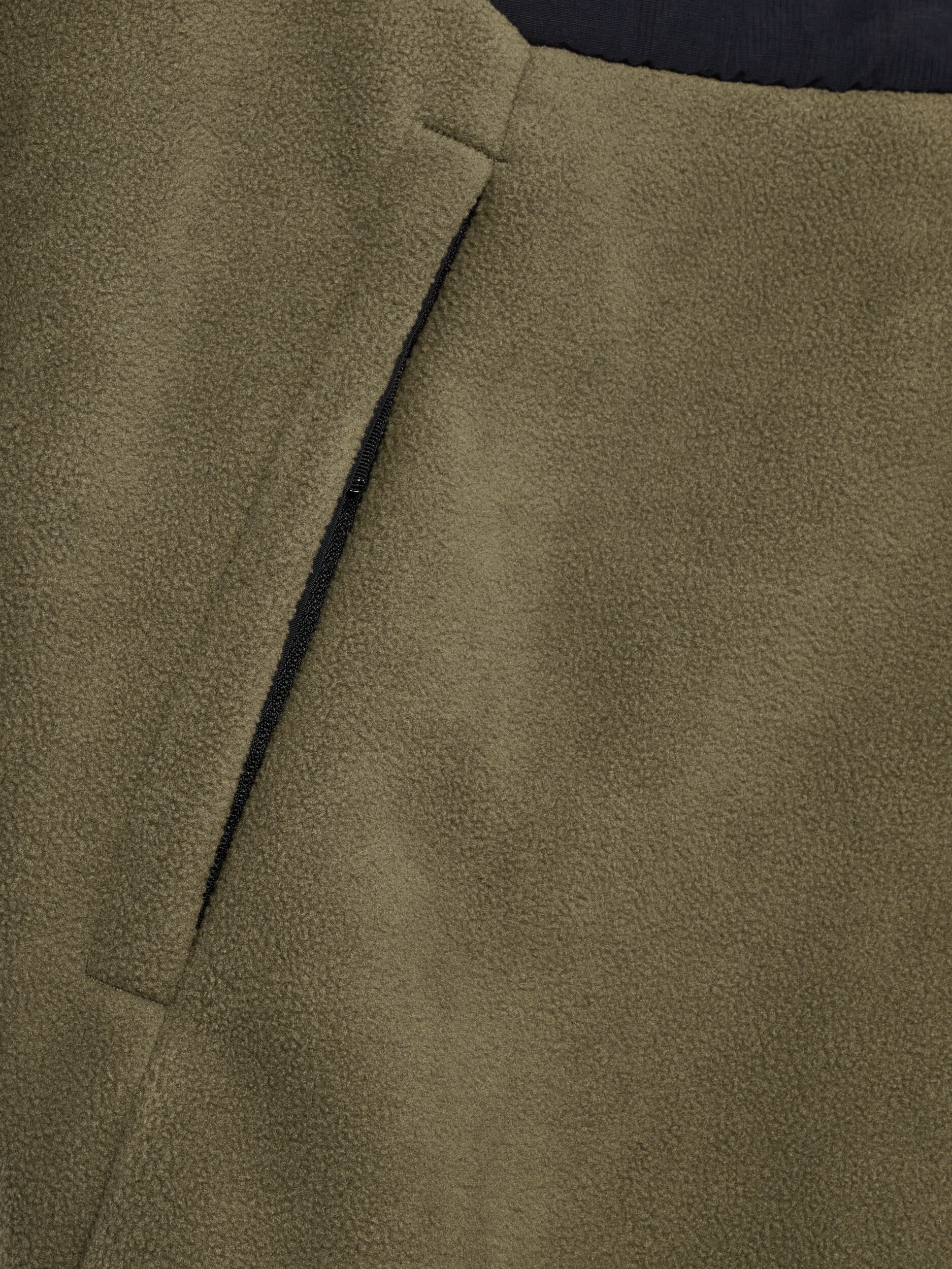 HALO BLOCKED ZIP FLEECE