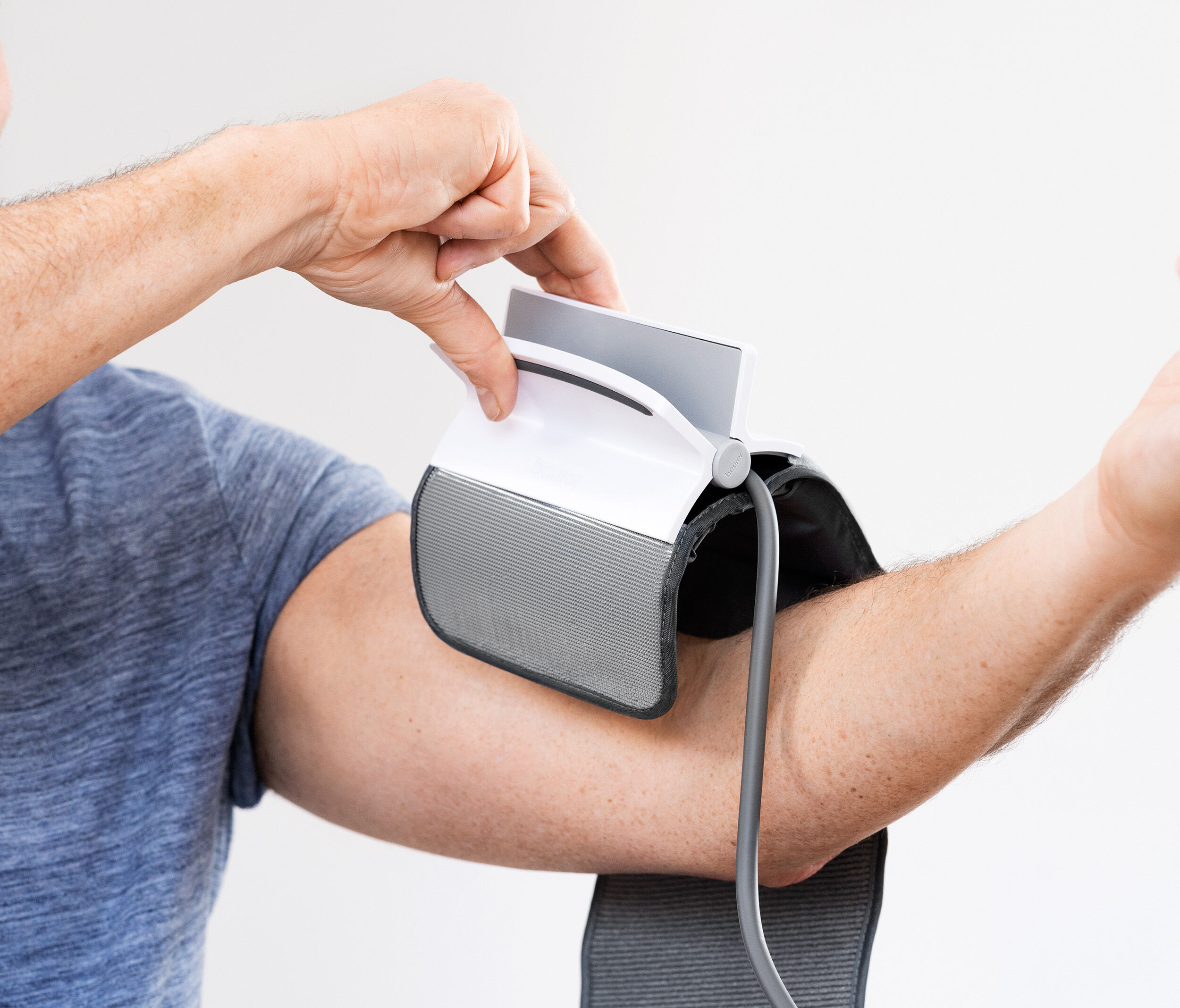 Blodtrycksm&auml;tar easyClip till &ouml;verarmen BM 51