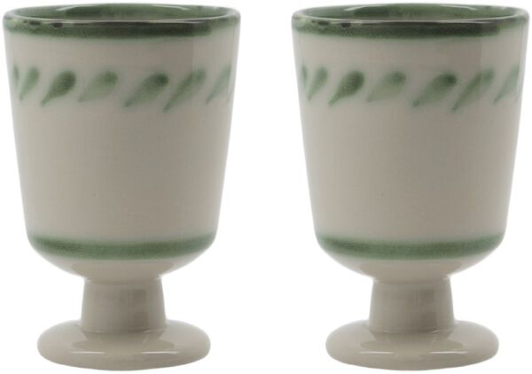 Mugg, HDDiva, Off-White:Grön