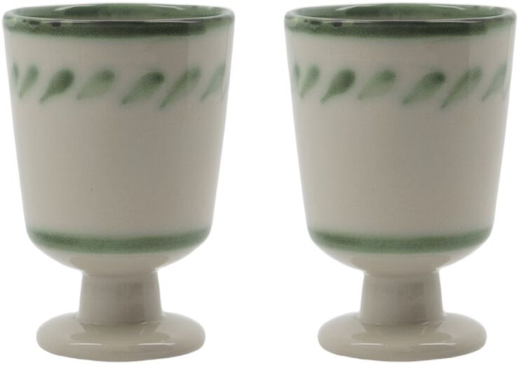 Mugg, HDDiva, Off-White:Grön