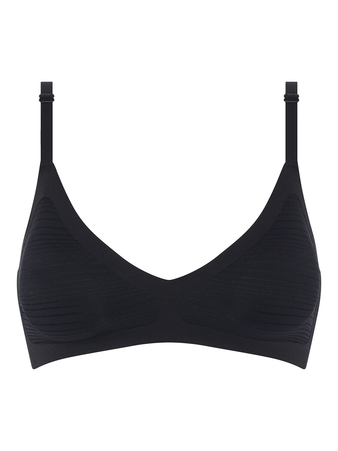 Soft Stretch Stripes Bralette with removable pads