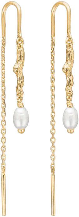 Tangled &Oslash;reringe m. Perler - Forgyldt