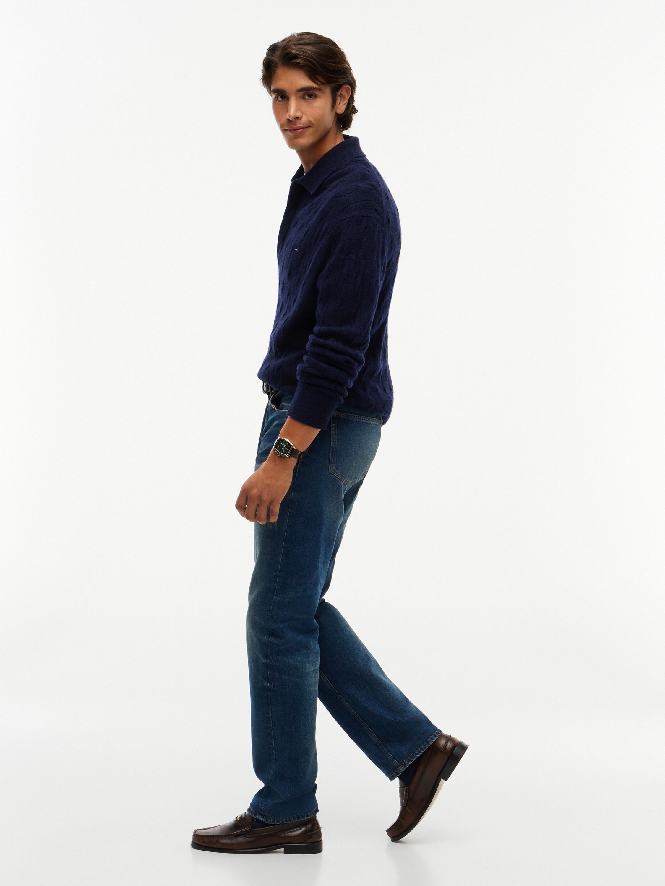 Dover Regular Straight Faded Jeans