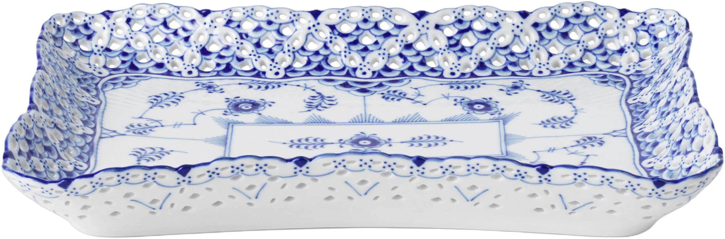 Mussel Helblonde fad, 23,5 cm