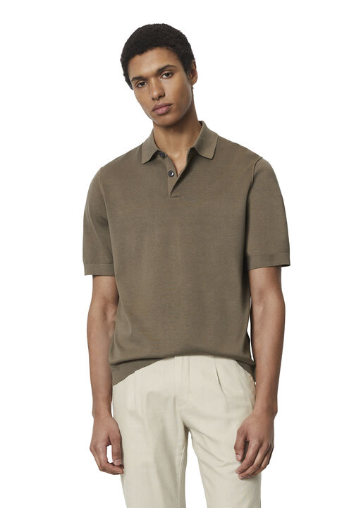 Polo shirt, knitted
