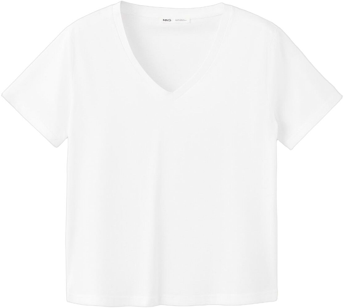 V-neck cotton T-shirt