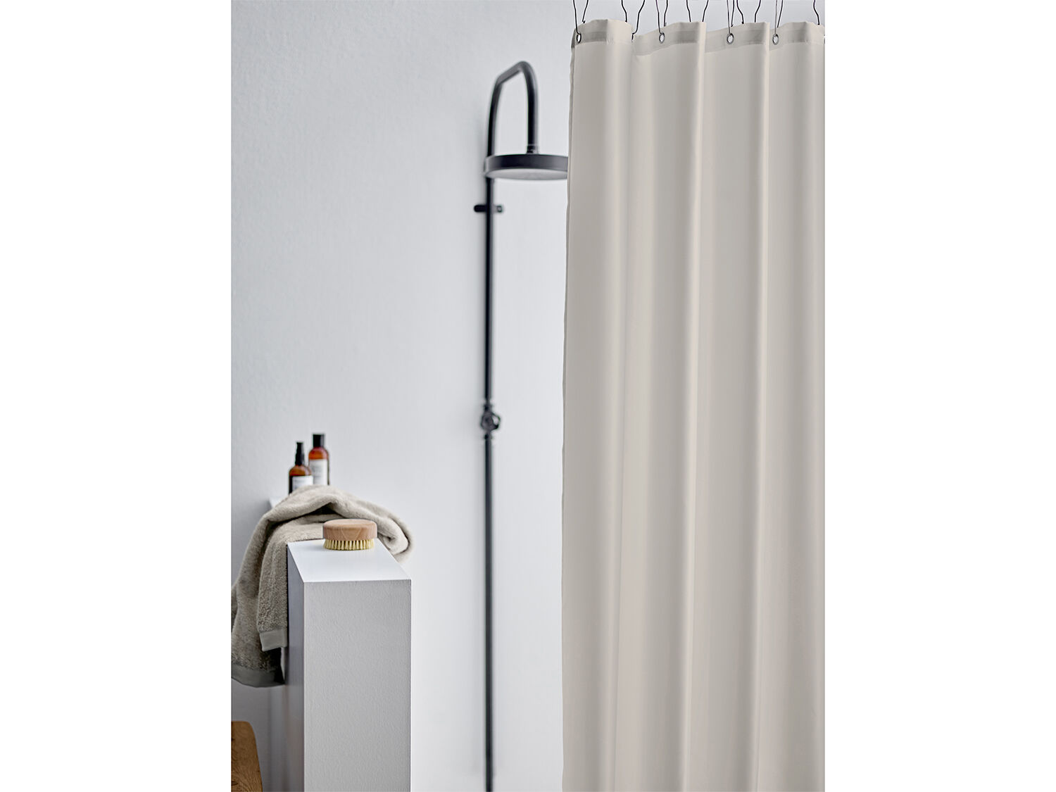 Duschdraperi 180x220 Comfort Beige