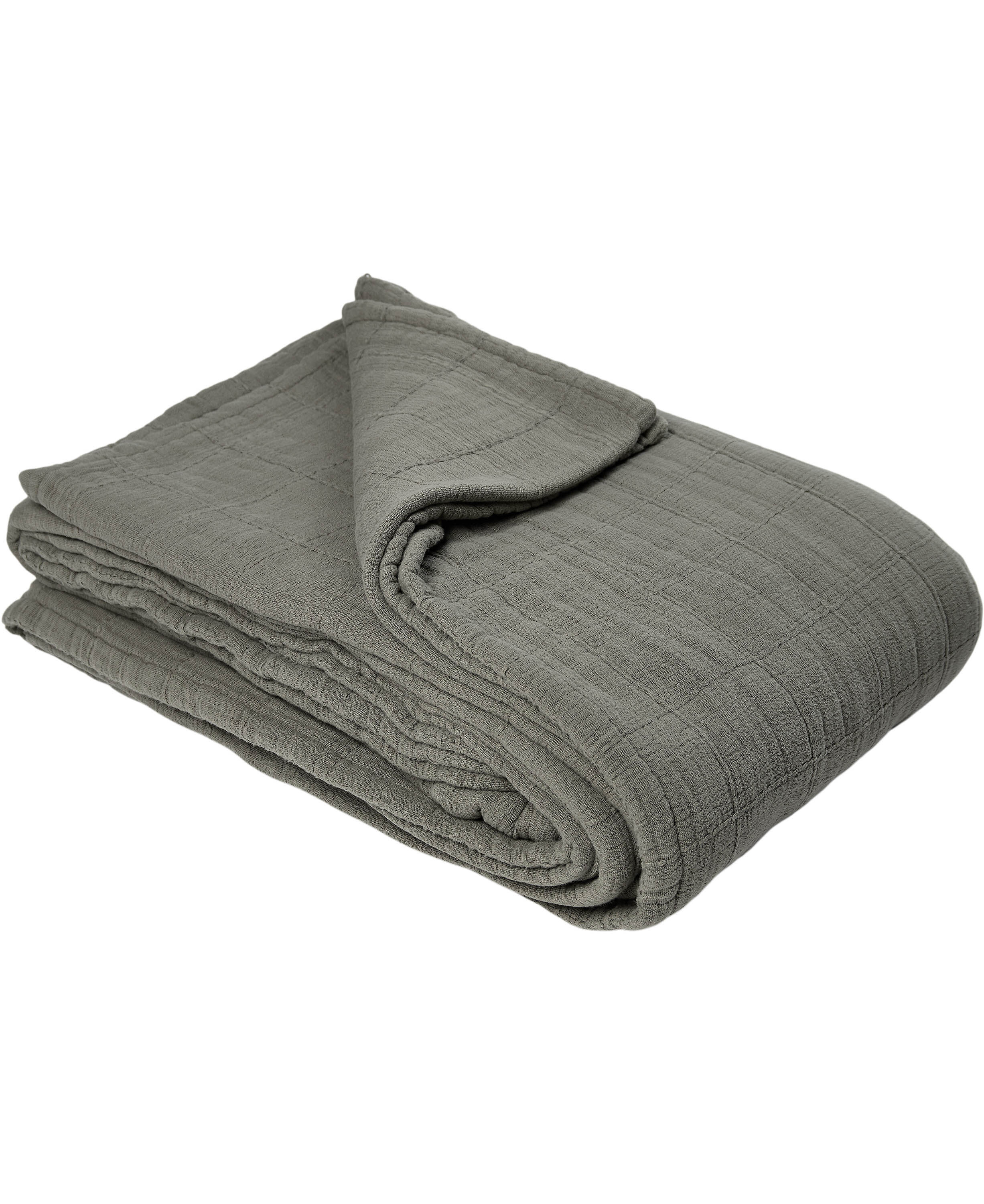 Cozy bedspread stonewashed