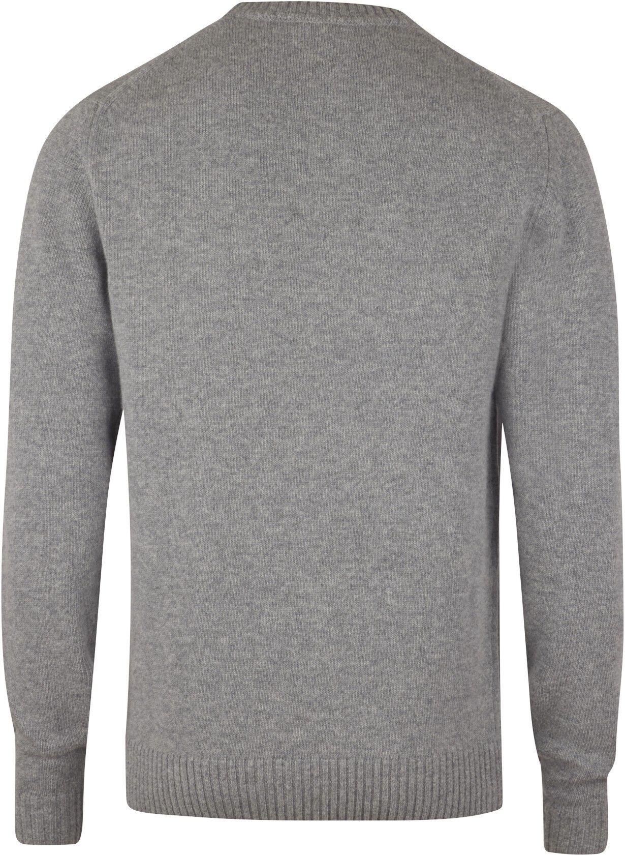 Sweater Knitted Crew Neck Carded Merino Wool