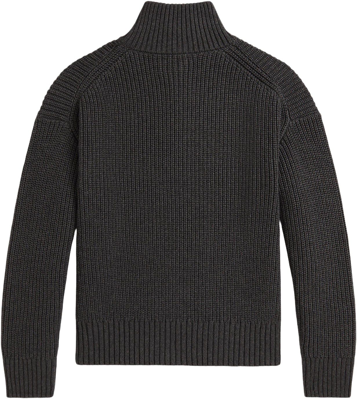 Cotton Half-Zip Sweater Teens