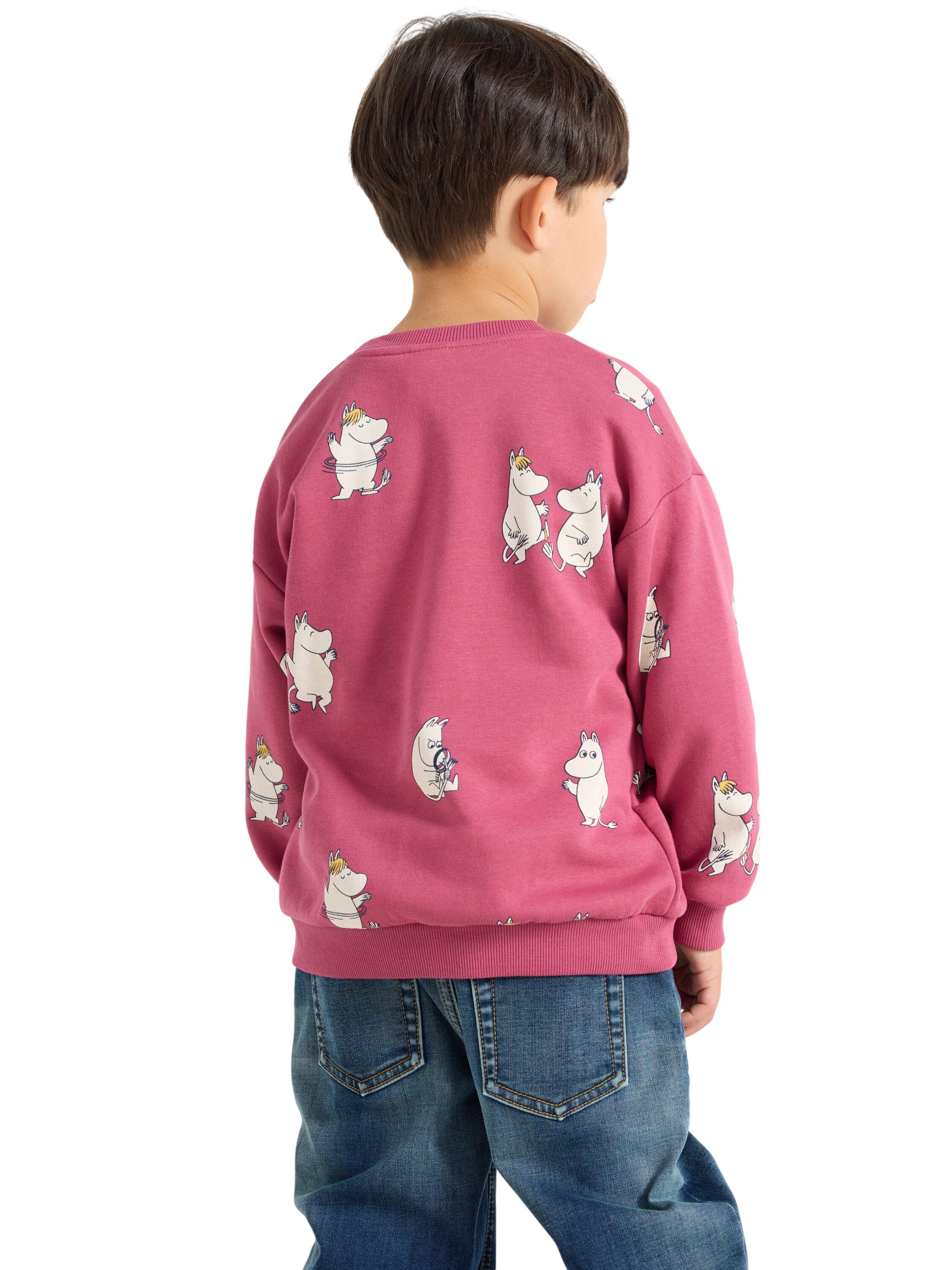 Mumin sweatshirt med borstad insida