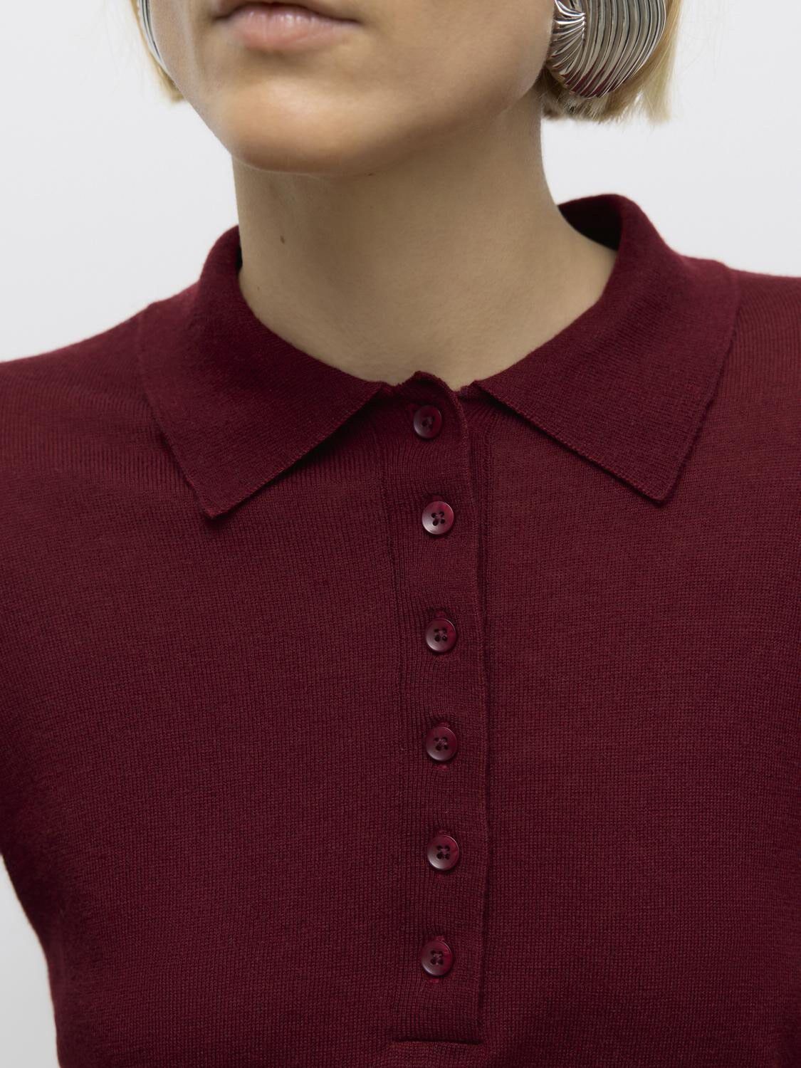 AWSIKITA LS O-NECK POLO KNIT NOOS