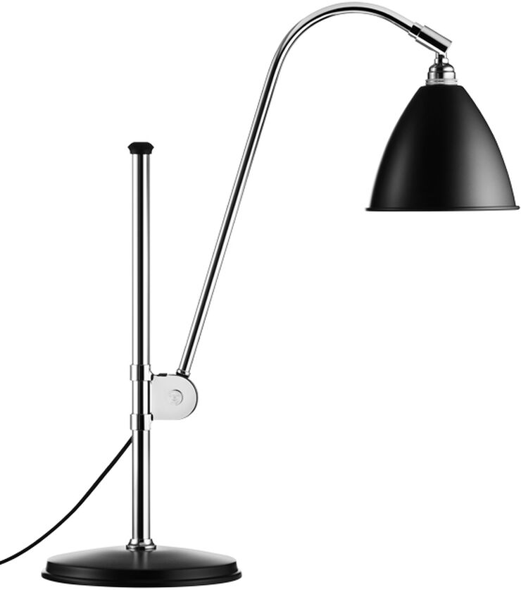 BL1 Table Lamp - ø16 (Base: Chrome, Shade: Black Semi Matt)
