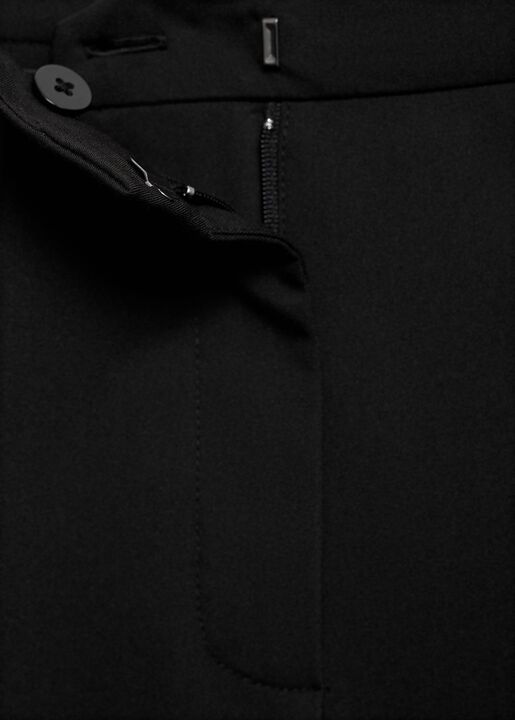 Straight suit trousers