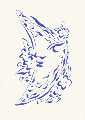 The Poster Club x Lucrecia Rey Caro - Dreaming Moon